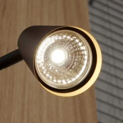 Lucande Angelina Klemmleuchte, Schwarz-gold 15 Lucande Angelina Klemmleuchte, Schwarz-gold -Lucande 9624858 4