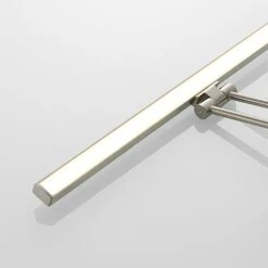 Lucande Thibaud LED-Bilderleuchte, Nickel, 35,4 Cm -Lucande 9626108 6