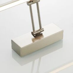 Lucande Thibaud LED-Bilderleuchte, Nickel, 83,4 Cm -Lucande 9626110 7