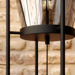 Lucande Viyan Stehleuchte Mit Glasballon -Lucande 9626162 4