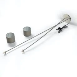 Lucande Juljana Stehlampe, 2-fl., Stoffschirme -Lucande 9626234 7