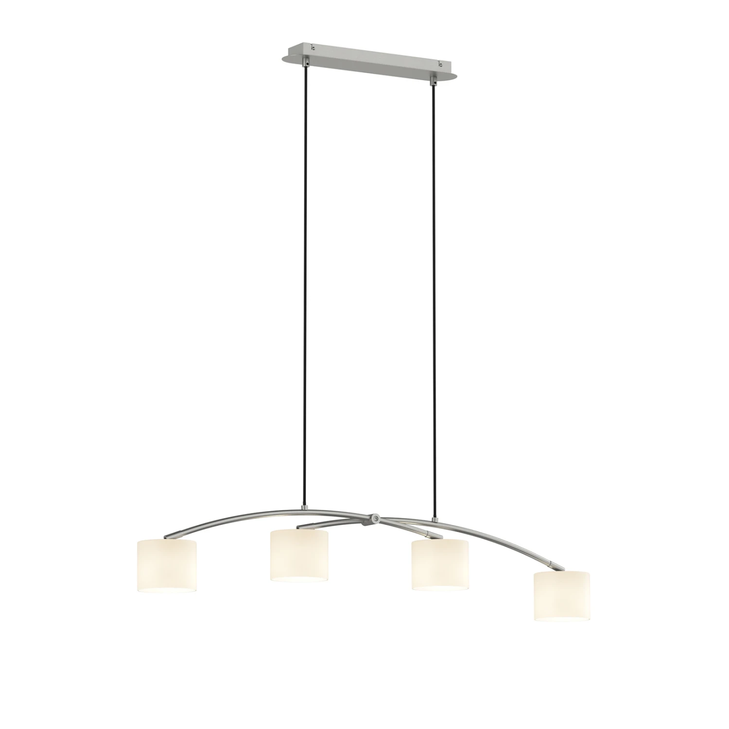 Lucande Juljana Pendellampe, 4-fl., Glasschirme 8 Lucande Juljana Pendellampe, 4-fl., Glasschirme – Bild 6