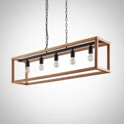 Lucande Sedrik Hängelampe, Fünfflammig 13 Lucande Sedrik Hängelampe, Fünfflammig -Lucande 9626242 2