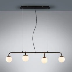 Lucande Rama LED-Hängeleuchte Mit Glasschirmen 18 Lucande Rama LED-Hängeleuchte Mit Glasschirmen -Lucande 9626259 7