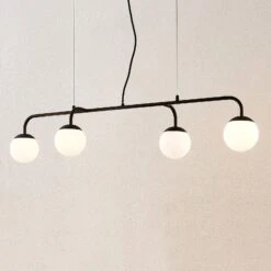 Lucande Rama LED-Hängeleuchte Mit Glasschirmen 19 Lucande Rama LED-Hängeleuchte Mit Glasschirmen -Lucande 9626259 8