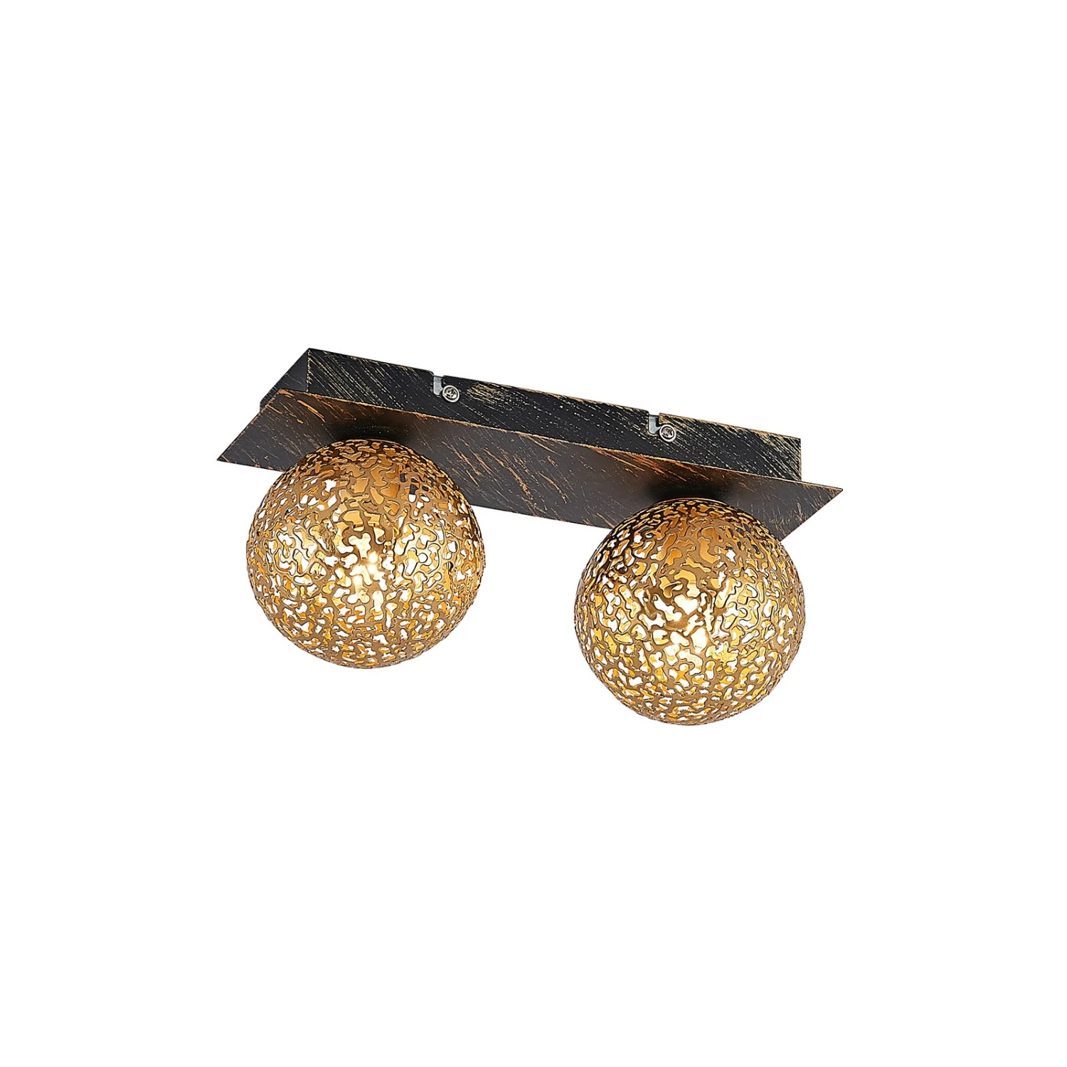 Lucande Evory Deckenleuchte, Eckig, 2-fl. 8 Lucande Evory Deckenleuchte, Eckig, 2-fl. – Bild 6