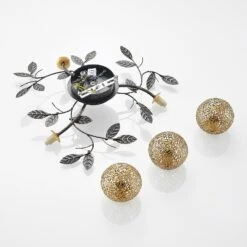 Lucande Evory Deckenleuchte, Rund, 3-fl. -Lucande 9626375 8