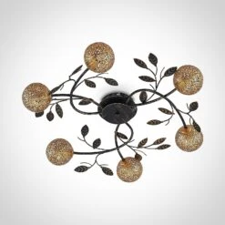 Lucande Evory Deckenleuchte, Rund, 6-fl. 15 Lucande Evory Deckenleuchte, Rund, 6-fl. -Lucande 9626376 4