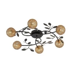 Lucande Evory Deckenleuchte, Rund, 6-fl. 16 Lucande Evory Deckenleuchte, Rund, 6-fl. -Lucande 9626376 5