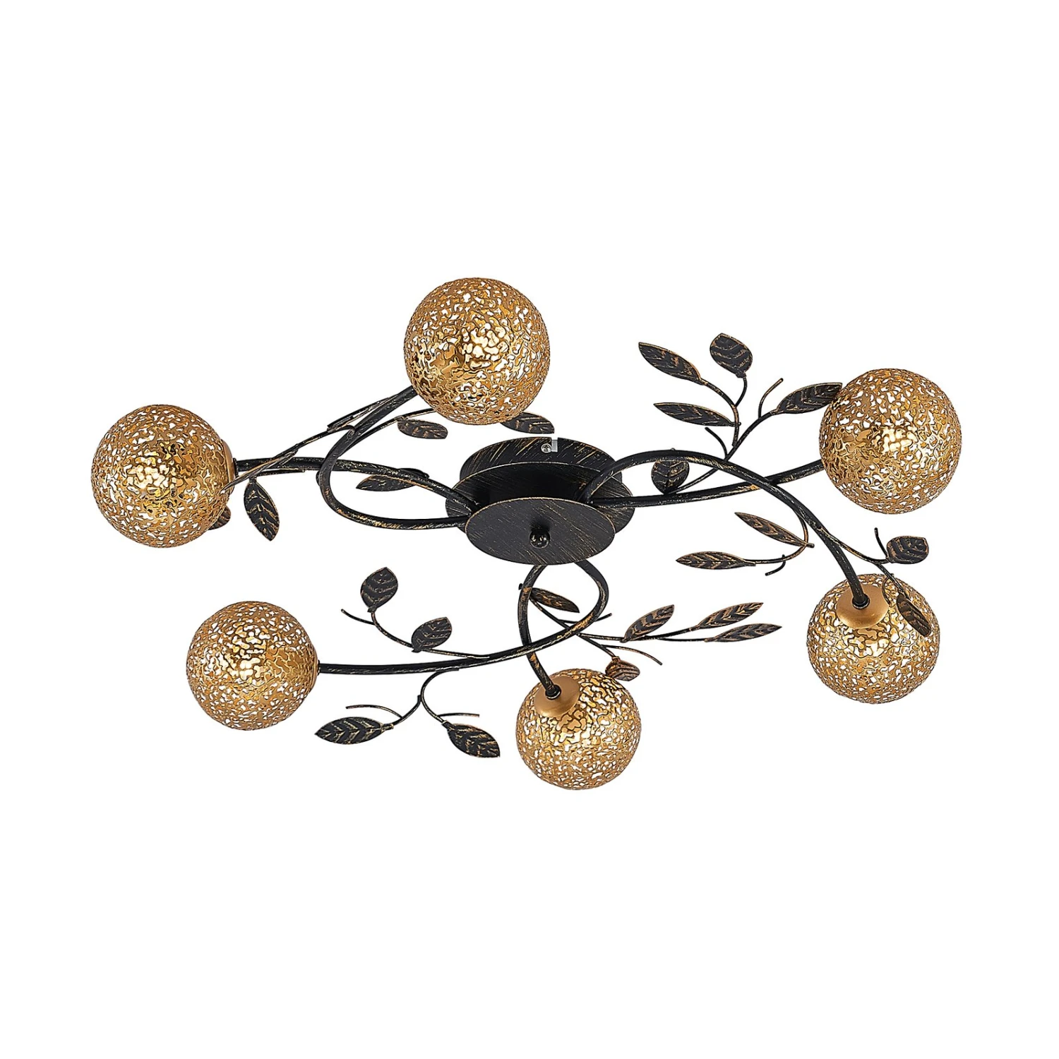 Lucande Evory Deckenleuchte, Rund, 6-fl. 8 Lucande Evory Deckenleuchte, Rund, 6-fl. – Bild 6