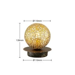 Lucande Evory Tischleuchte, Einflammig -Lucande 9626378 5