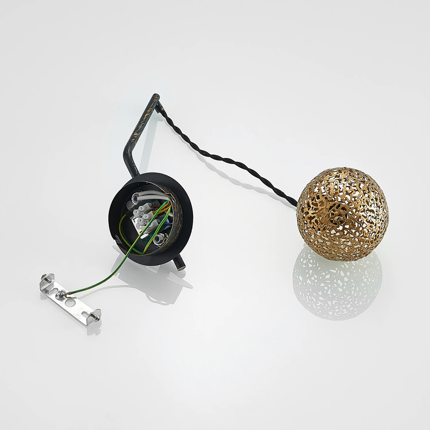 Lucande Zale Wandleuchte, Einflammig, Orientalisch 11 Lucande Zale Wandleuchte, Einflammig, Orientalisch – Bild 9