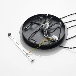 Lucande Zale Hängeleuchte, Rund, 5-fl. -Lucande 9626383 8