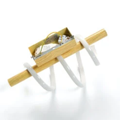 Lucande Milora LED-Wandleuchte, 40 Cm, Eiche -Lucande 9626391 7