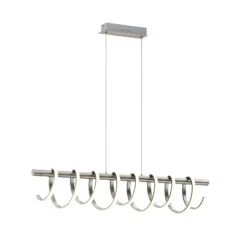 Lucande Milora LED-Pendelleuchte, Nickel -Lucande 9626396 5