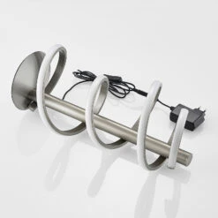Lucande Milora LED-Tischlampe, Nickel Satin -Lucande 9626398 8