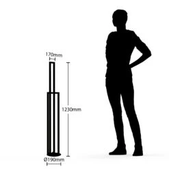 Lucande Hylda LED-Stehleuchte In Schwarz 20 Lucande Hylda LED-Stehleuchte In Schwarz -Lucande 9626404 6