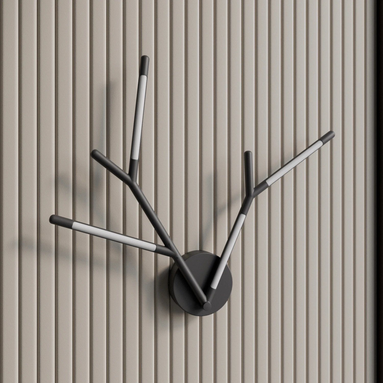 Lucande Cuerno LED-Wandleuchte In Schwarz-Weiß 5 Lucande Cuerno LED-Wandleuchte In Schwarz-Weiß – Bild 3