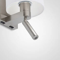 Lucande Wandleuchte Brinja Mit Leseleuchte, Weiß -Lucande 9626424 7