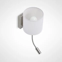 Lucande Wandleuchte Brinja Mit LED-Flexarm Weiß -Lucande 9626426 6