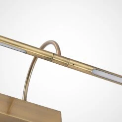 Lucande Fehmke LED-Bilderleuchte, Messing Antik -Lucande 9626430 7