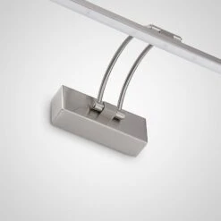 Lucande Felena LED-Bilderleuchte, Nickel Satiniert -Lucande 9626431 7