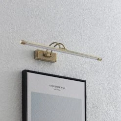 Lucande Felena LED-Bilderleuchte, Messing Antik 12 Lucande Felena LED-Bilderleuchte, Messing Antik -Lucande 9626432 1