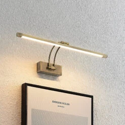 Lucande Felena LED-Bilderleuchte, Messing Antik 13 Lucande Felena LED-Bilderleuchte, Messing Antik -Lucande 9626432 2