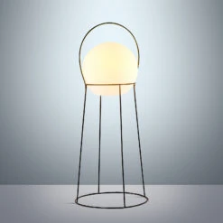 Lucande Hoyka Außenstehlampe Mit Kugel -Lucande 9626548 4