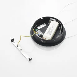 Lucande Sakina LED-Hängeleuchte Sandschwarz Ø 58cm -Lucande 9626554 8