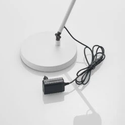 Lucande Kenala LED-Schreibtischlampe, Weiß -Lucande 9627043 8