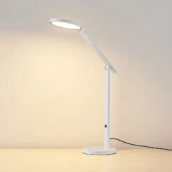 Lucande Felkano LED-Tischlampe, Weiß -Lucande 9627049 5