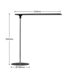 Lucande Pinami LED-Schreibtischleuchte -Lucande 9627056 6