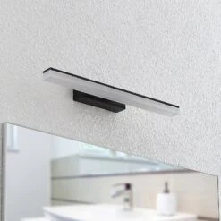 Lucande Lisana LED-Wandleuchte, IP44, 46 Cm -Lucande 9627109 2