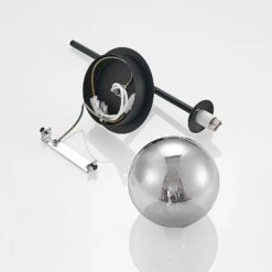 Lucande Wynona Wandleuchte, 1-fl. Schwarz -Lucande 9627295 8