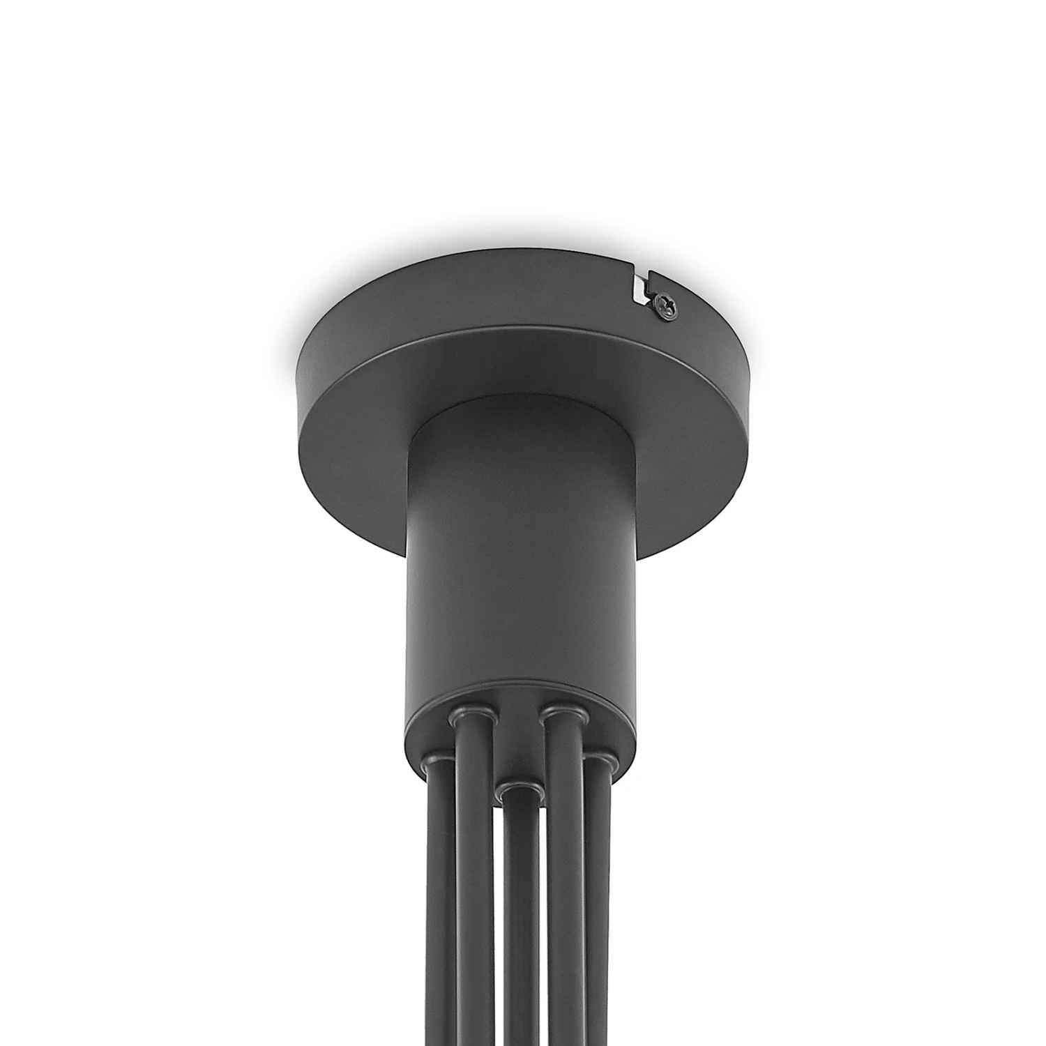 Lucande Wynona Deckenleuchte, 5-fl. Schwarz 10 Lucande Wynona Deckenleuchte, 5-fl. Schwarz – Bild 8