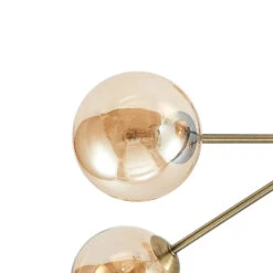 Lucande Wynona Deckenleuchte, 5-fl. Altmessing 17 Lucande Wynona Deckenleuchte, 5-fl. Altmessing -Lucande 9627300 6