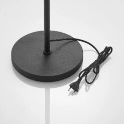 Lucande Phina Stehleuchte In Schwarz, Höhenverst. -Lucande 9627328 8