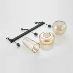 Lucande Wilja Hängeleuchte, Dreiflammig, Amber -Lucande 9627334 7