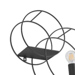 Lucande Andrik Wandleuchte, Rund, 2 Kreise -Lucande 9627337 6