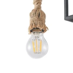 Lucande Andrik Deckenleuchte, 3-fl., Hanfseile -Lucande 9627339 6