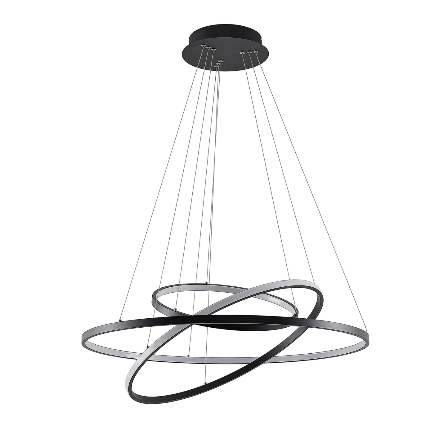Lucande Filippa LED-Pendelleuchte Mit 3 Ringen 8 Lucande Filippa LED-Pendelleuchte Mit 3 Ringen – Bild 6
