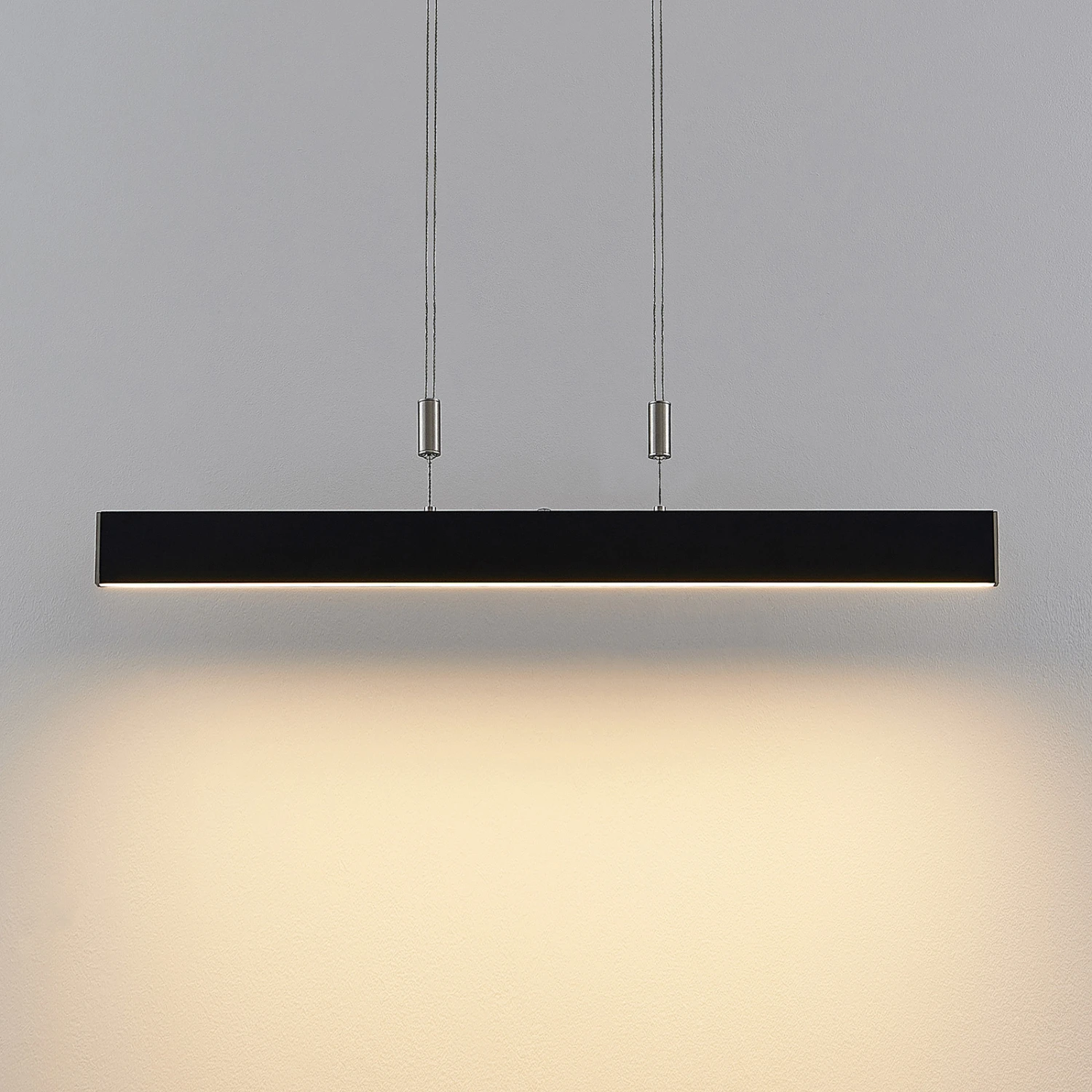 Lucande Oriaki LED-Hängeleuchte, Dimmer, Schwarz 7 Lucande Oriaki LED-Hängeleuchte, Dimmer, Schwarz – Bild 5