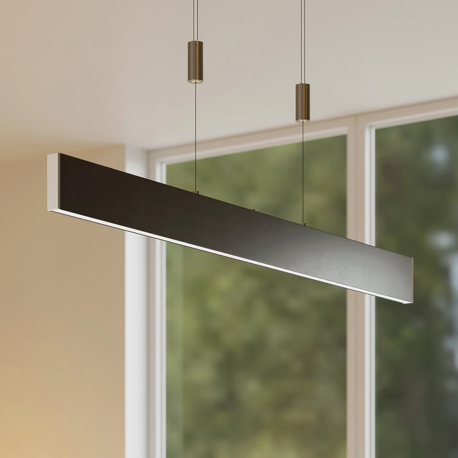 Lucande Oriaki LED-Hängeleuchte, Dimmer, Schwarz 3 Lucande Oriaki LED-Hängeleuchte, Dimmer, Schwarz