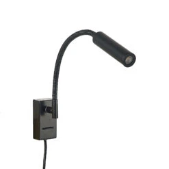 Lucande Anaella LED-Wandleuchte, Schwarz, 47 Cm -Lucande 9627475 3