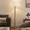 Lucande Heily Stehleuchte, Holz, Eckig, Weiß 1 Lucande Heily Stehleuchte, Holz, Eckig, Weiß -Lucande 9627522