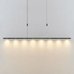 Lucande Stakato LED-Hängeleuchte 8fl. 180 Cm Lang -Lucande 9627603 1