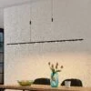 Lucande Stakato LED-Hängeleuchte 8fl. 180 Cm Lang -Lucande 9627603