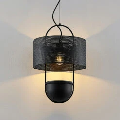 Lucande Amylee Hängelampe Mit Lochblechschirm -Lucande 9627615 5