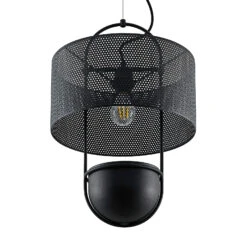 Lucande Amylee Hängelampe Mit Lochblechschirm -Lucande 9627615 6